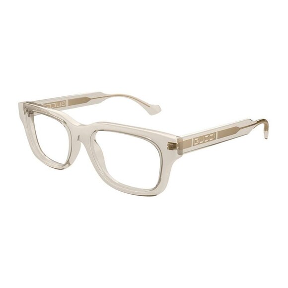 NEW GUCCI GG1731O 004 EYEGLASSES GUCCI TRANSPARENT PALE GREEN UNISEX EYEWEAR - Picture 1 of 3